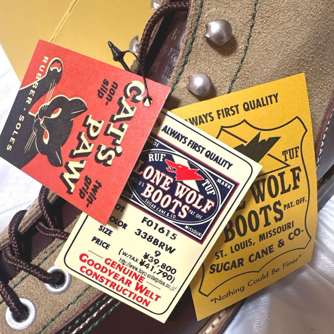 東洋 ロンウルフ カーペンター US9 デッドストック 未使用品