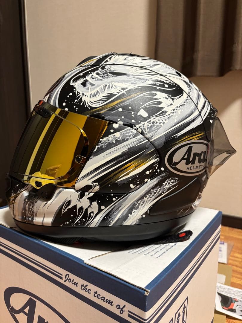 Arai RX-7X フルフェイスヘルメット 61-62cm キヨナリ レプリカ