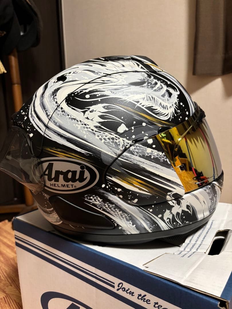 Arai RX-7X フルフェイスヘルメット 61-62cm キヨナリ レプリカ