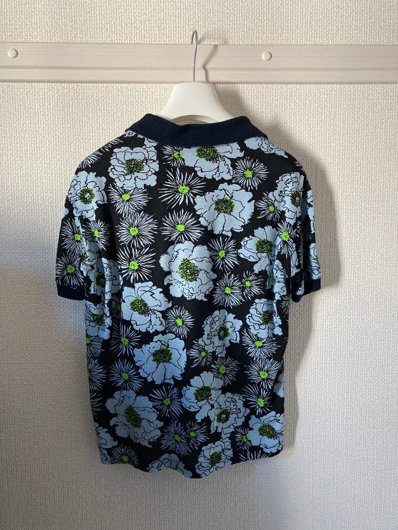 最終 PRADA 12SS ボタニカル ポロシャツ