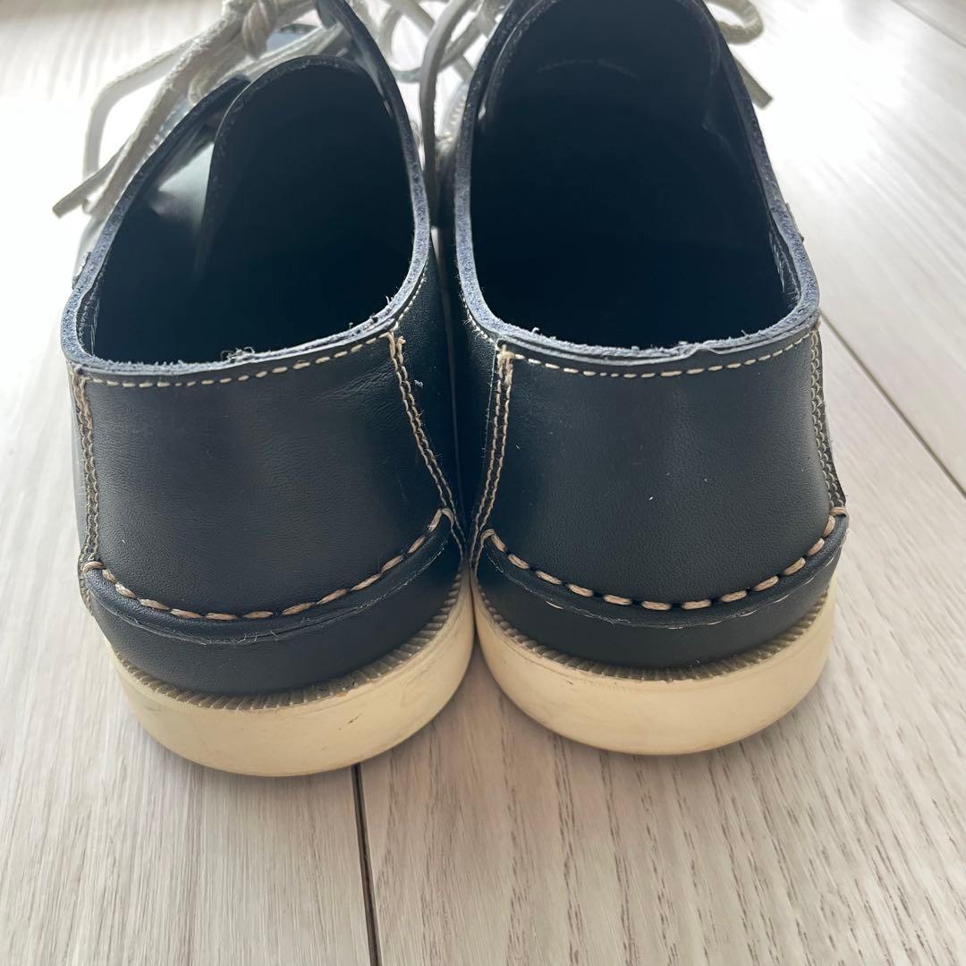 Paraboot パラブーツ デッキシューズ モカシン ネイビー　6.5