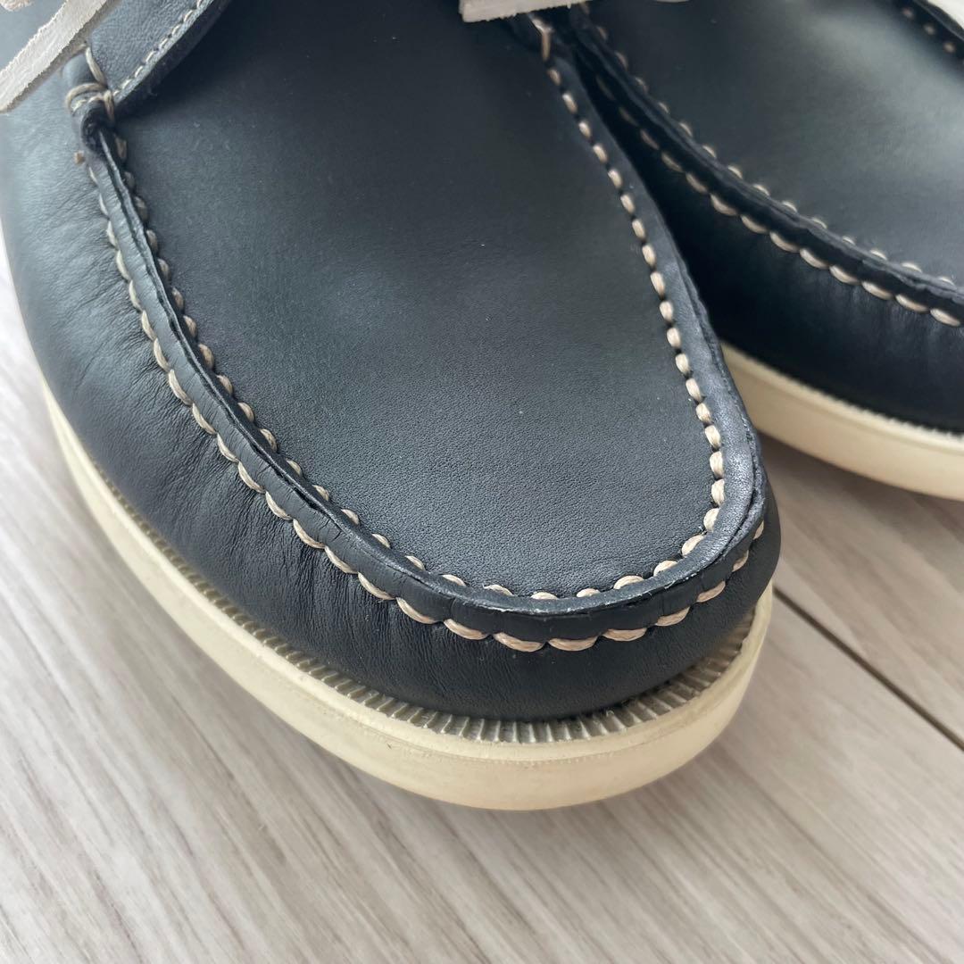 Paraboot パラブーツ デッキシューズ モカシン ネイビー　6.5