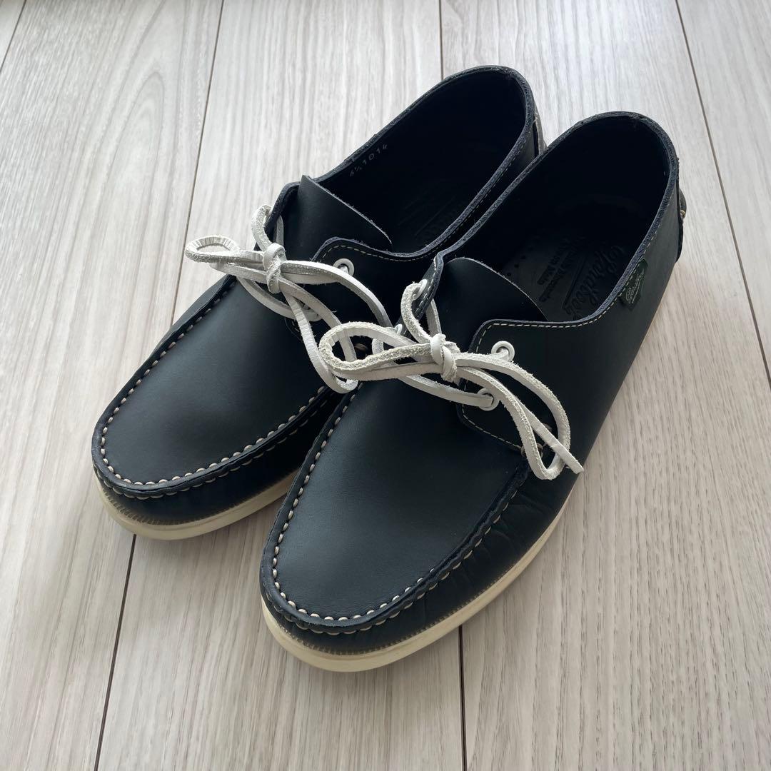 Paraboot パラブーツ デッキシューズ モカシン ネイビー　6.5