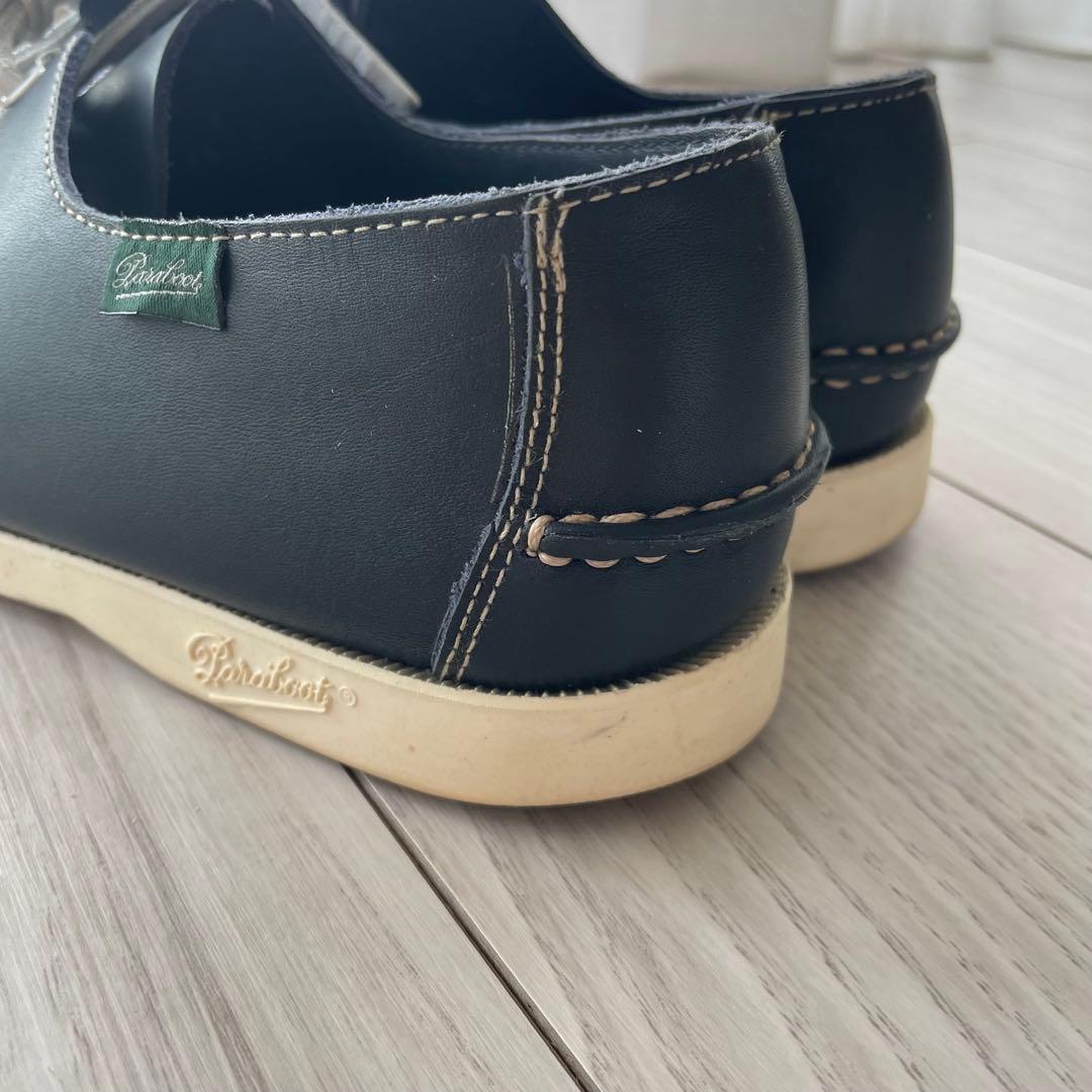 Paraboot パラブーツ デッキシューズ モカシン ネイビー　6.5