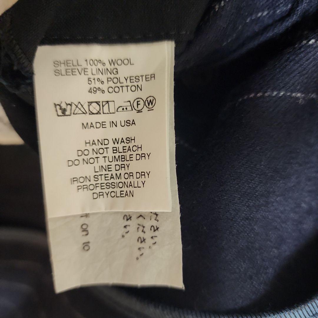 【新品】エンジニアードガーメンツ　NBジャケット　チョークストライプ　ウール