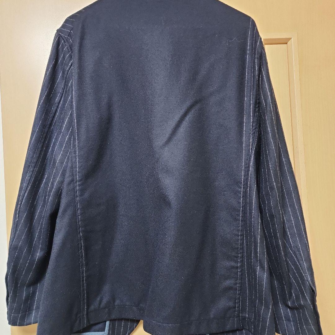 【新品】エンジニアードガーメンツ　NBジャケット　チョークストライプ　ウール