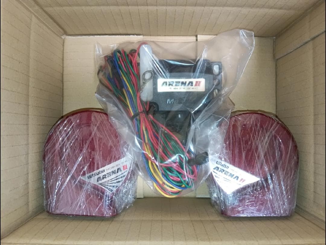 ミツバARENAⅡホーン　セット 　中古美品