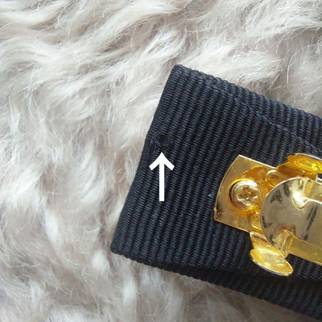 フェラガモ　ヴァラリボン　バレッタ　ヘアアクセサリー　ブラック　黒