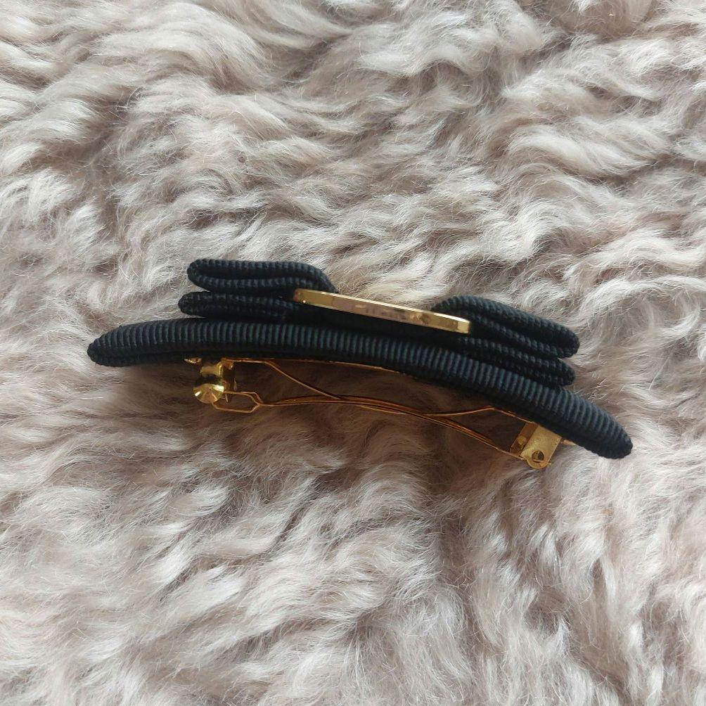 フェラガモ　ヴァラリボン　バレッタ　ヘアアクセサリー　ブラック　黒