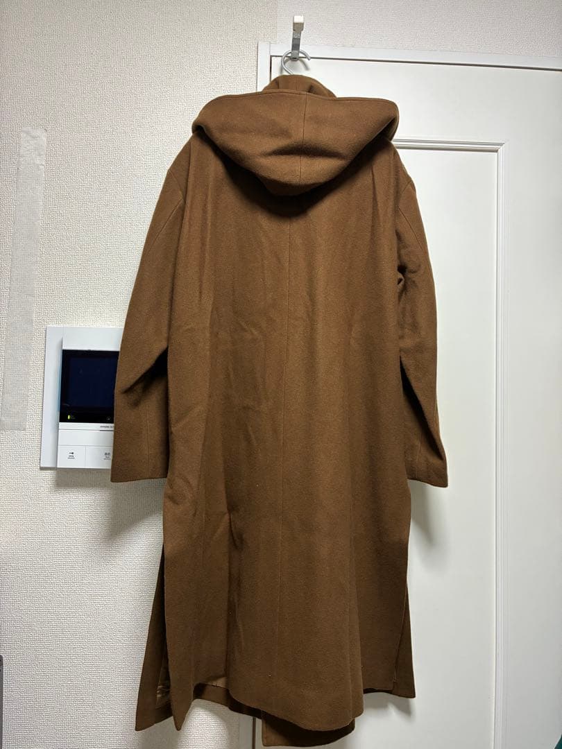 cullni クルニ タイロッケン ウール メルトン フード コート