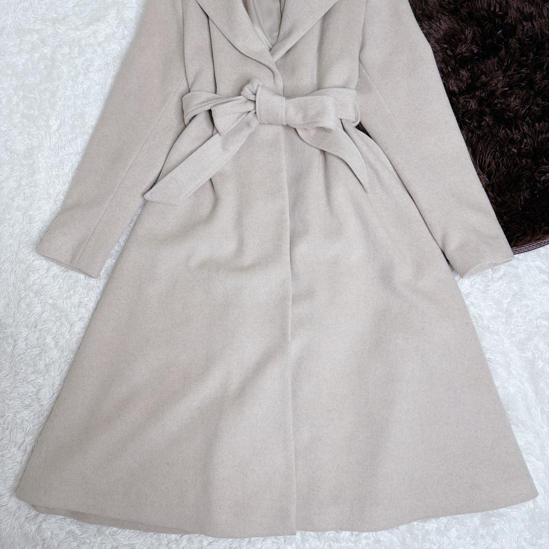 希少✨ eimy istoire フォックスファー ロングコート ベルト ファー