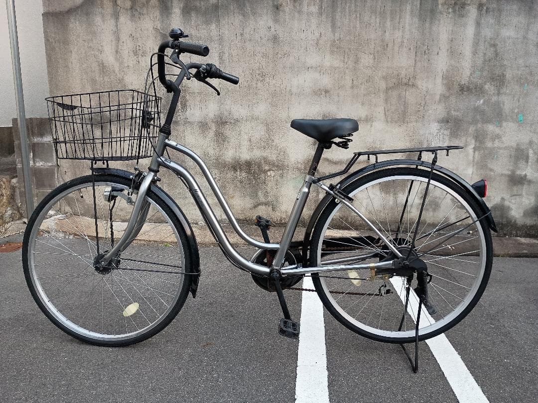 (No 1208-3) Mnamu 26インチ シルバー