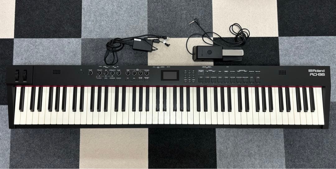 【美品】Roland RD-88 88鍵 20年製 電子ピアノ ペダル付き