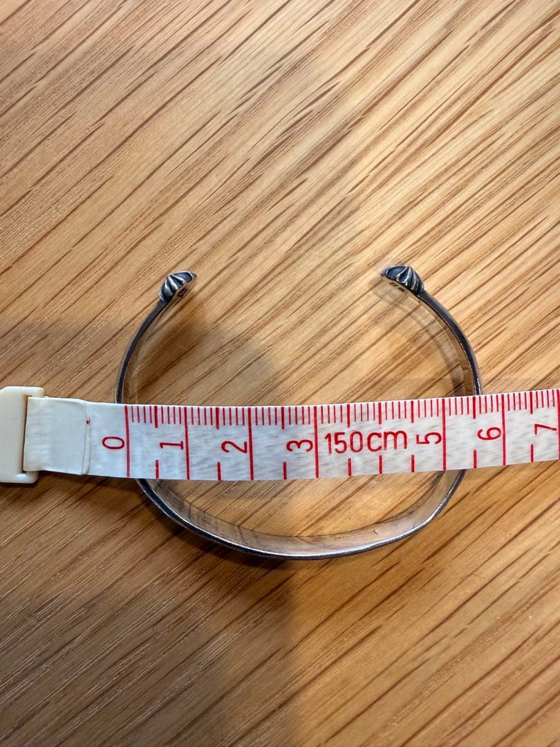 CHROME HEARTS クロムハーツ バングル CHプラス フラット