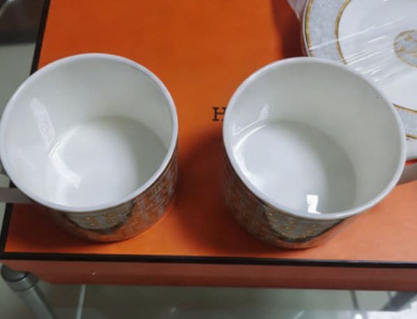 新品 HERMES マグカップ 2個セット