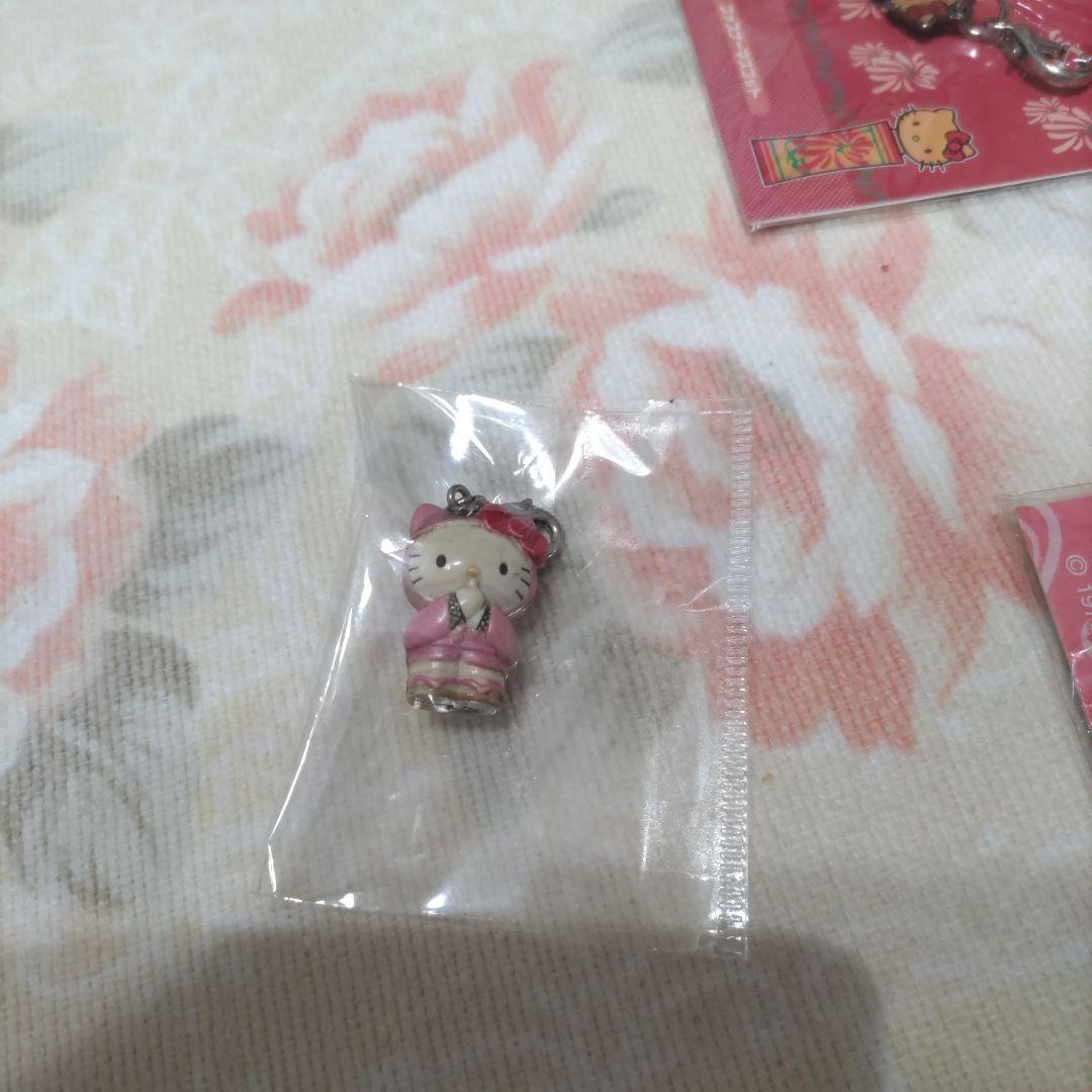 ご当地ハローキティ根付　ファスナーチャームマスコット62点