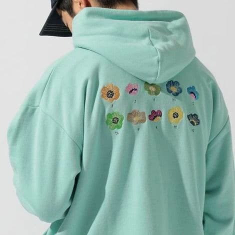 ボーイフレンド シーズン2 × ニコアンド【コラボ フーディー 】ミント•L