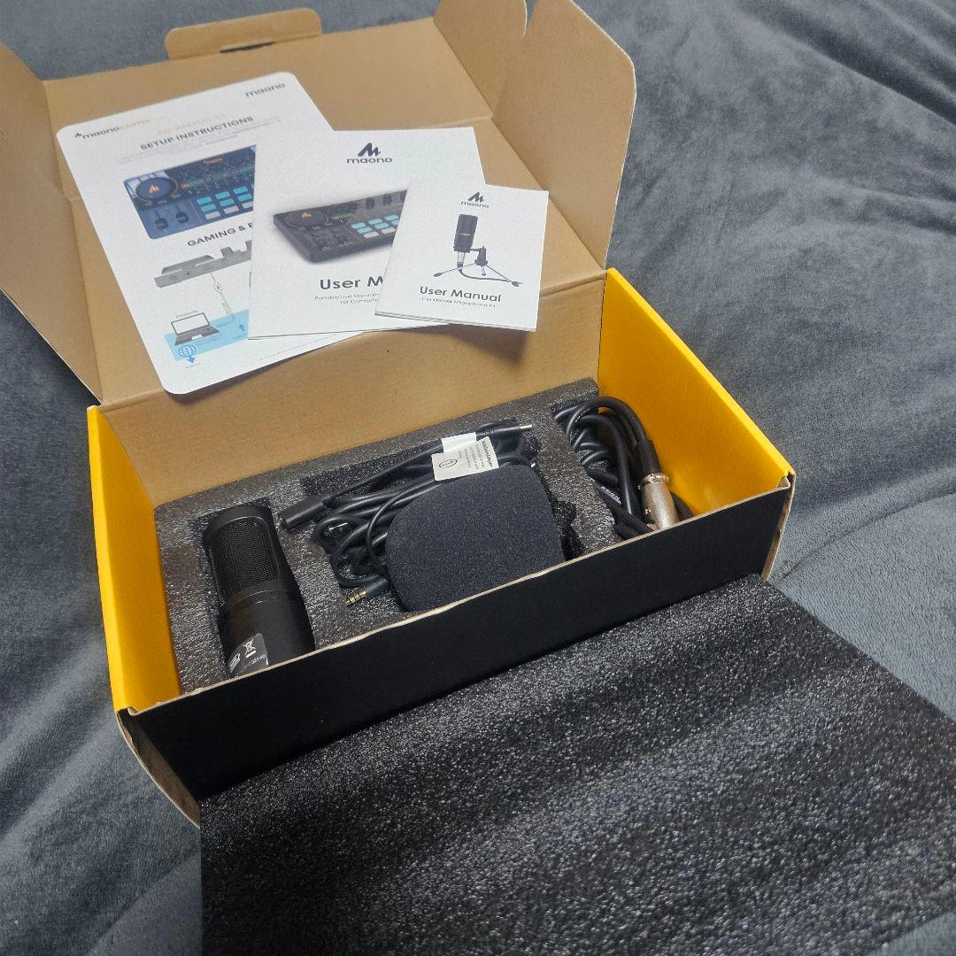 maono AME2 ミキサーマイクセット 配信