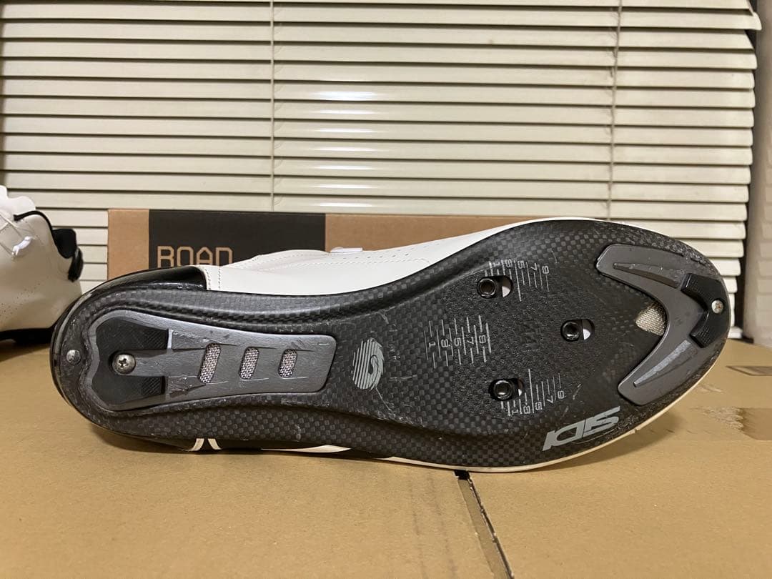 SIDI SHOT2S ホワイト/ブラック 44サイズ(27.3cm)