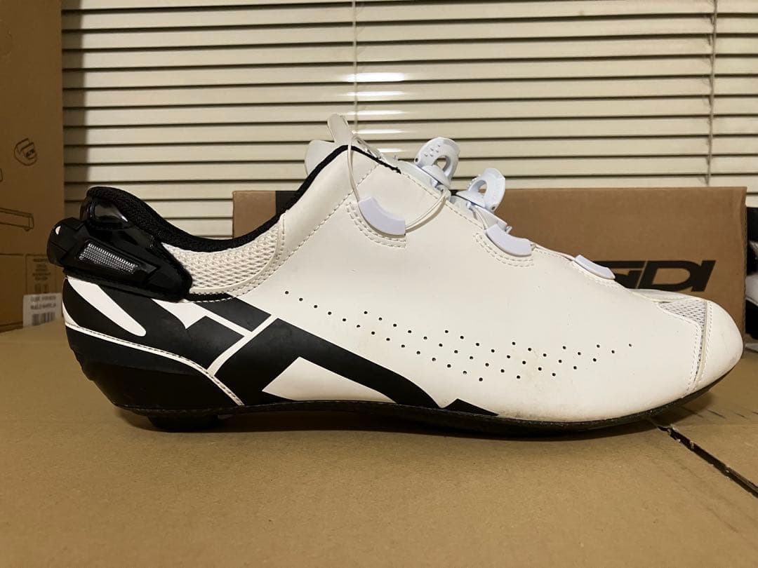 SIDI SHOT2S ホワイト/ブラック 44サイズ(27.3cm)