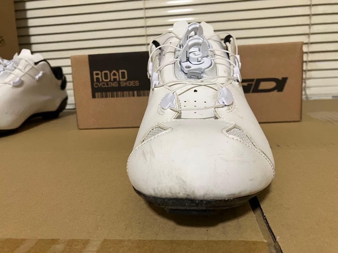 SIDI SHOT2S ホワイト/ブラック 44サイズ(27.3cm)