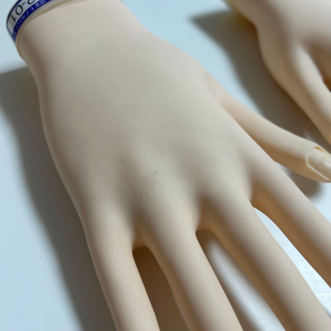 ネイリスト技能検定試験モデルハンド JNEC認定モデルハンド(両手)骨折なし