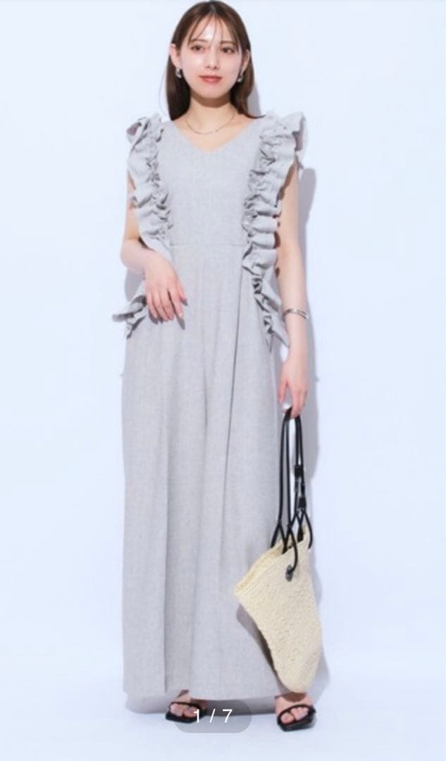 【美品】マイストラーダ　フリルオールインワン