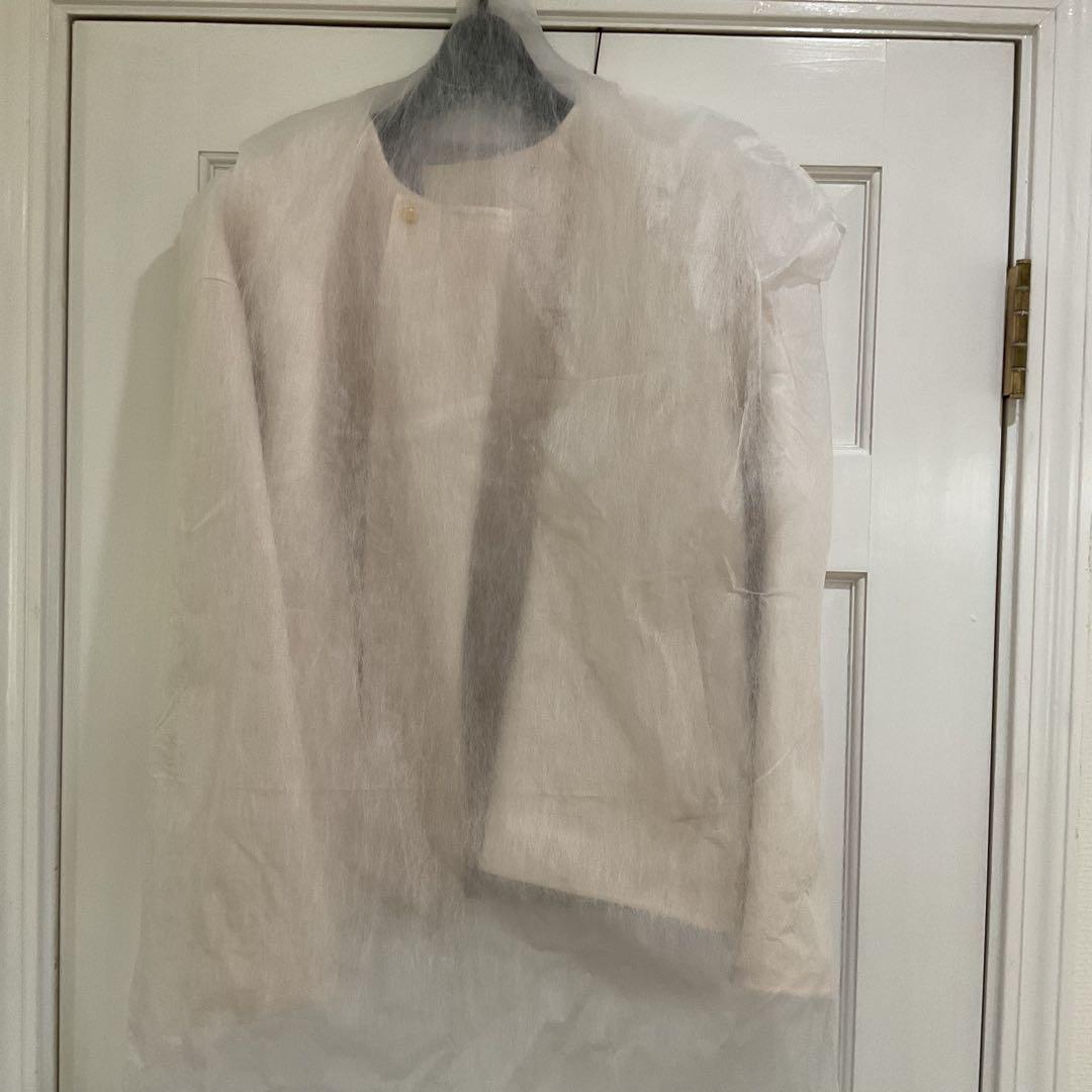 ドゥロワー　ウールメルトンリバージャケット　38 未使用品　drawer