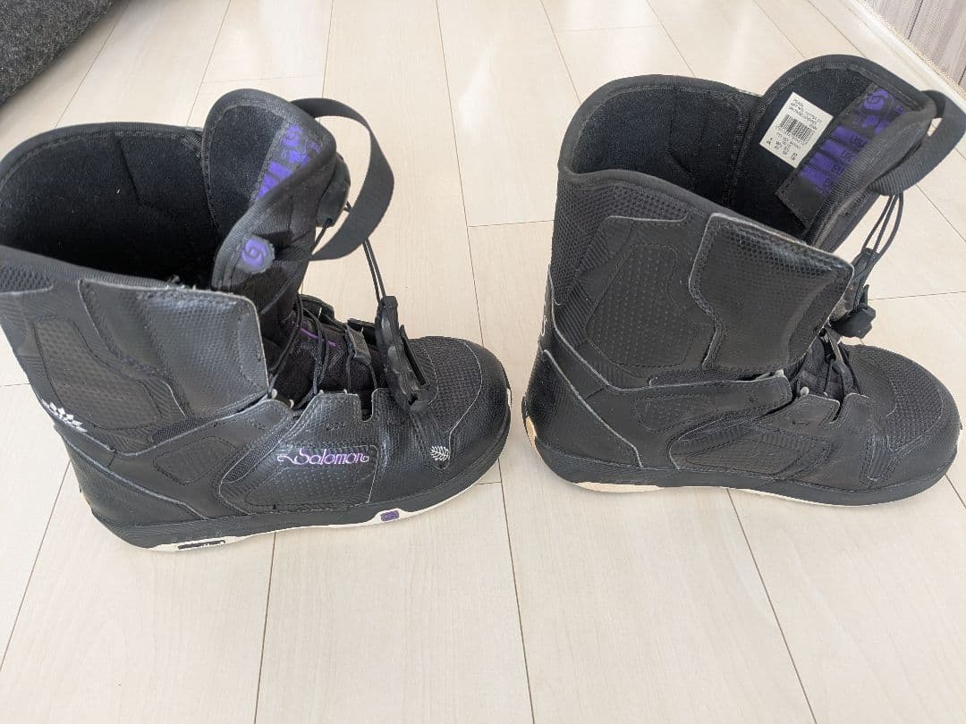 Ride&Salomonスノーボード4点セット