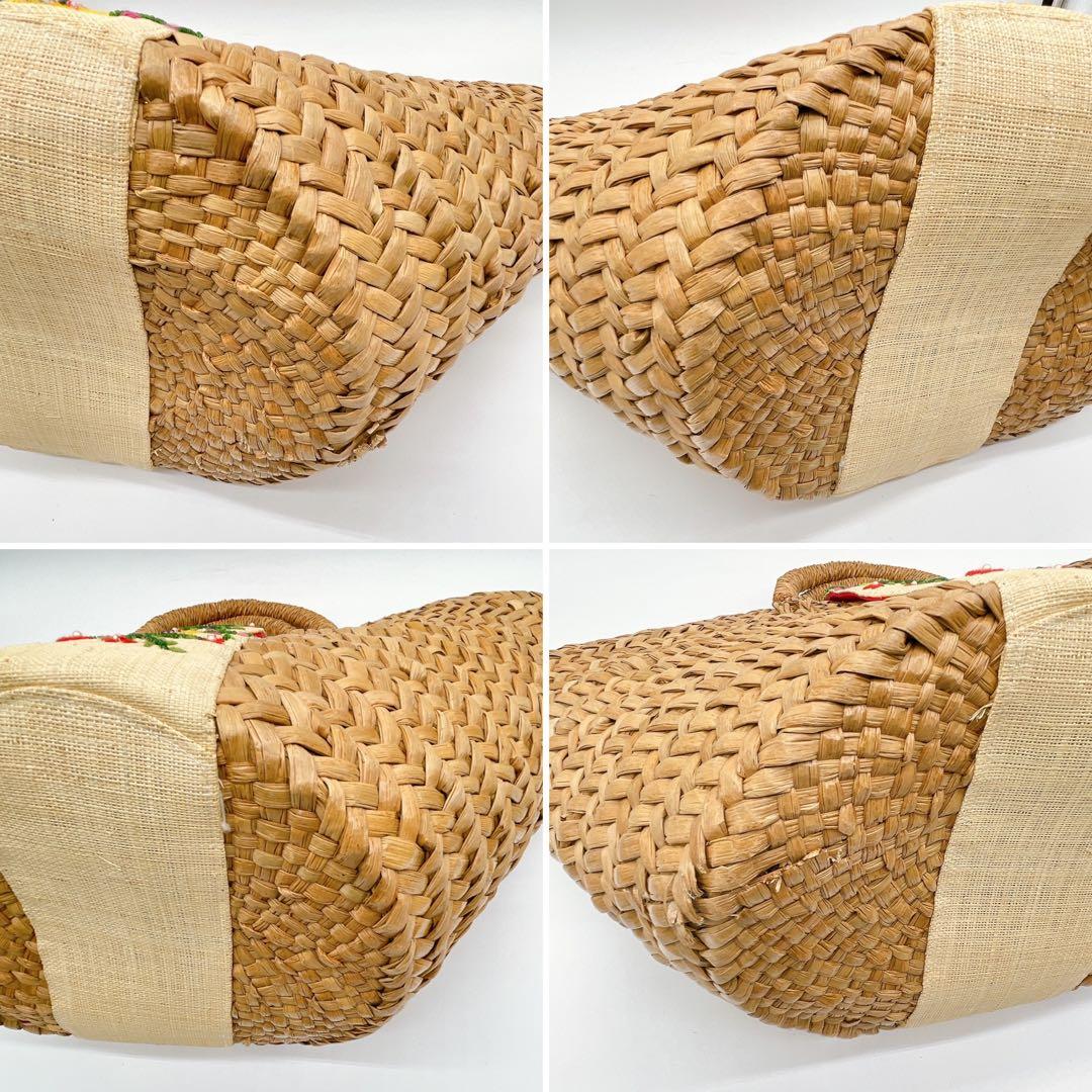 希少✨【ビームスボーイ】ディズニーコラボ カゴバッグ 刺繍ミッキーミニー35周年