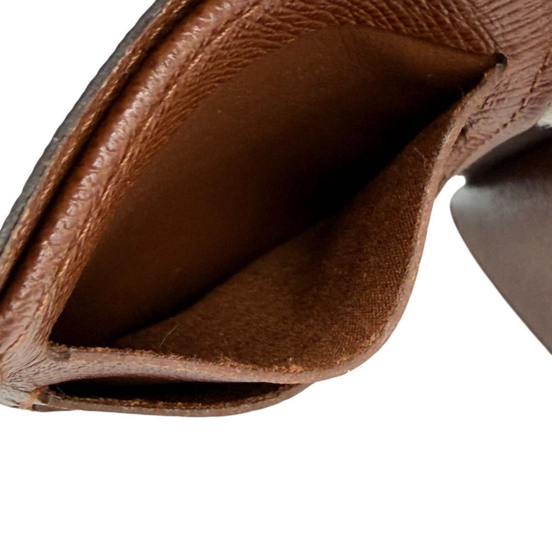 ルイヴィトン モノグラム ヴィエノワ 二つ折り財布 がま口 pvc レザー