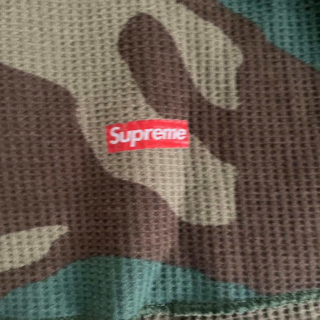 シュプリーム　ロンT 迷彩