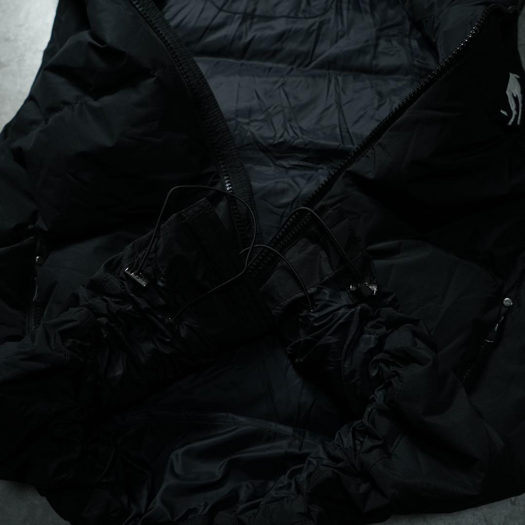 y2k POLO RALPH LAUREN ダウンベスト ビッグポニー ドリル