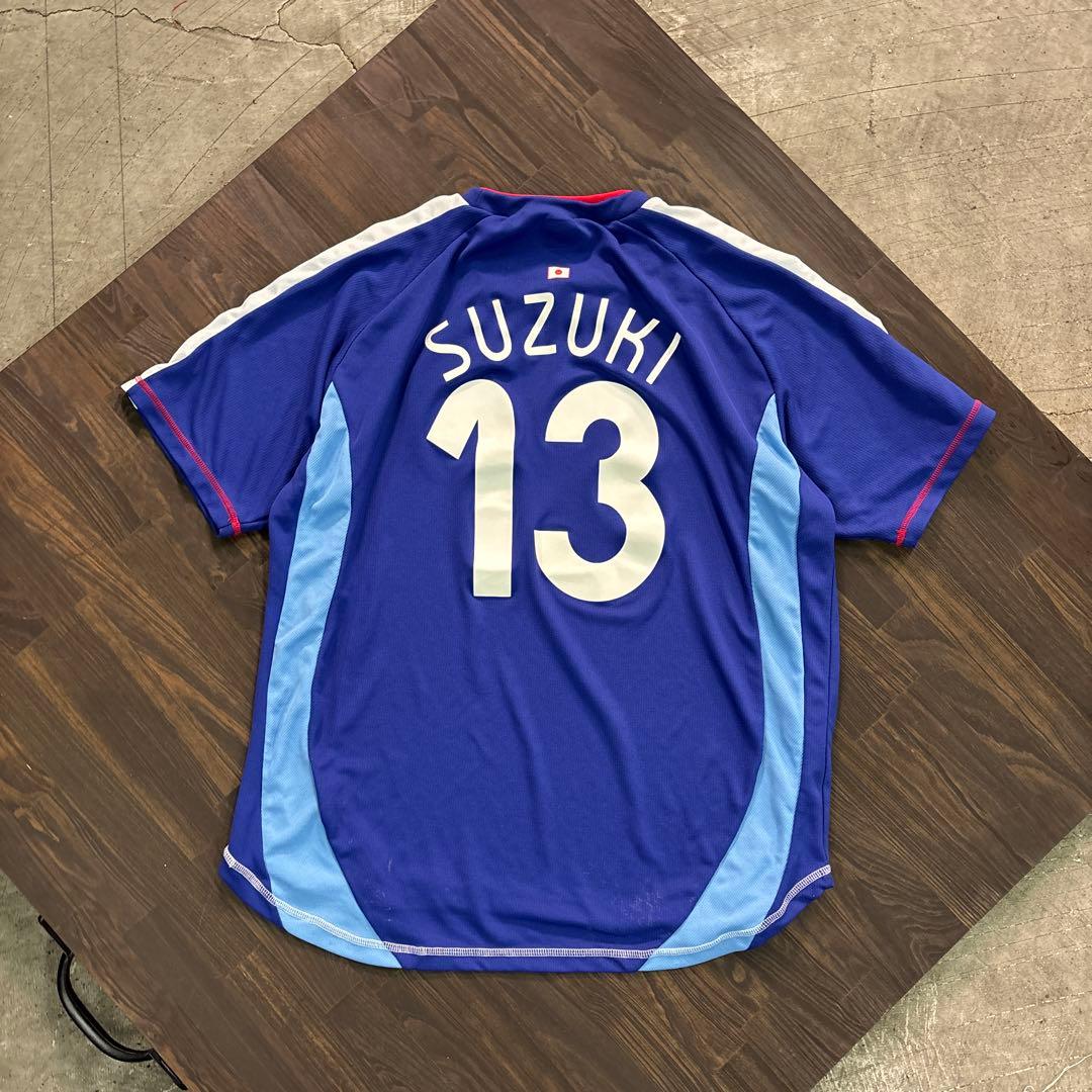 8SM1 JFA サッカーユニフォーム　13番鈴木　日本代表　古着