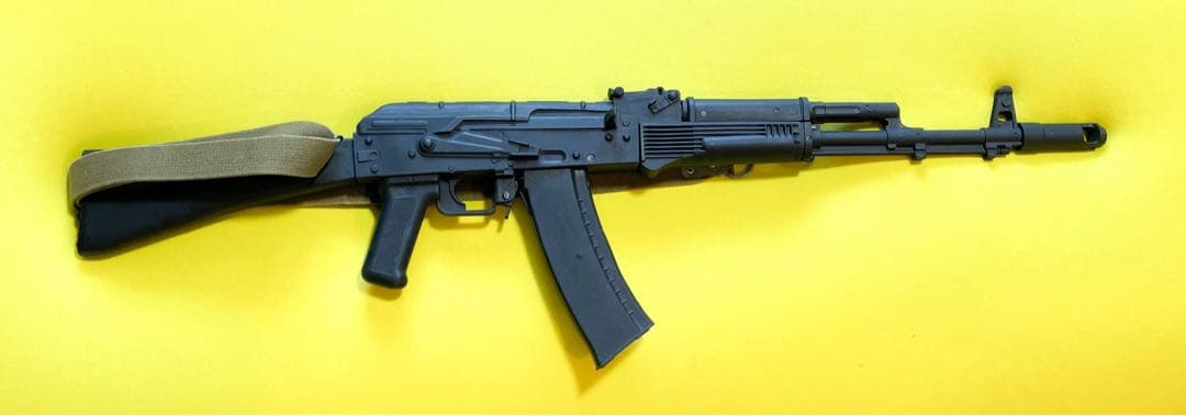 【ロシア装備】ゴム製 トレーニングガン AK-74M（生産国不明）