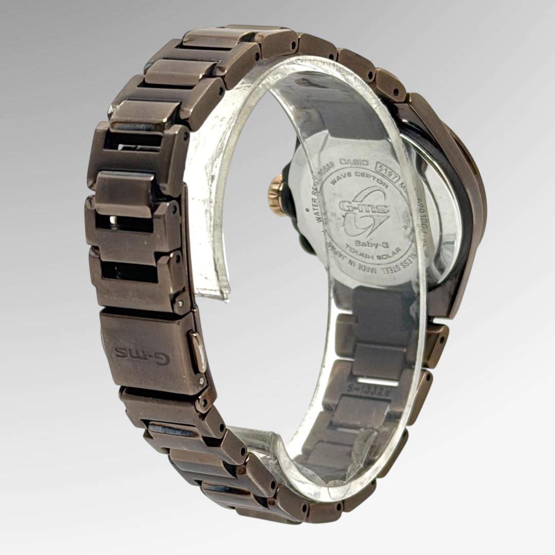 Ⴤ1435ꕤCASIO Baby-G G-MS 電波ソーラー 腕時計 3針