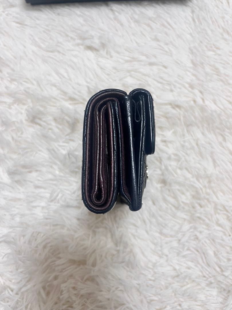 限定お値下げ CHANEL スモールフラップウォレット キャビアスキン