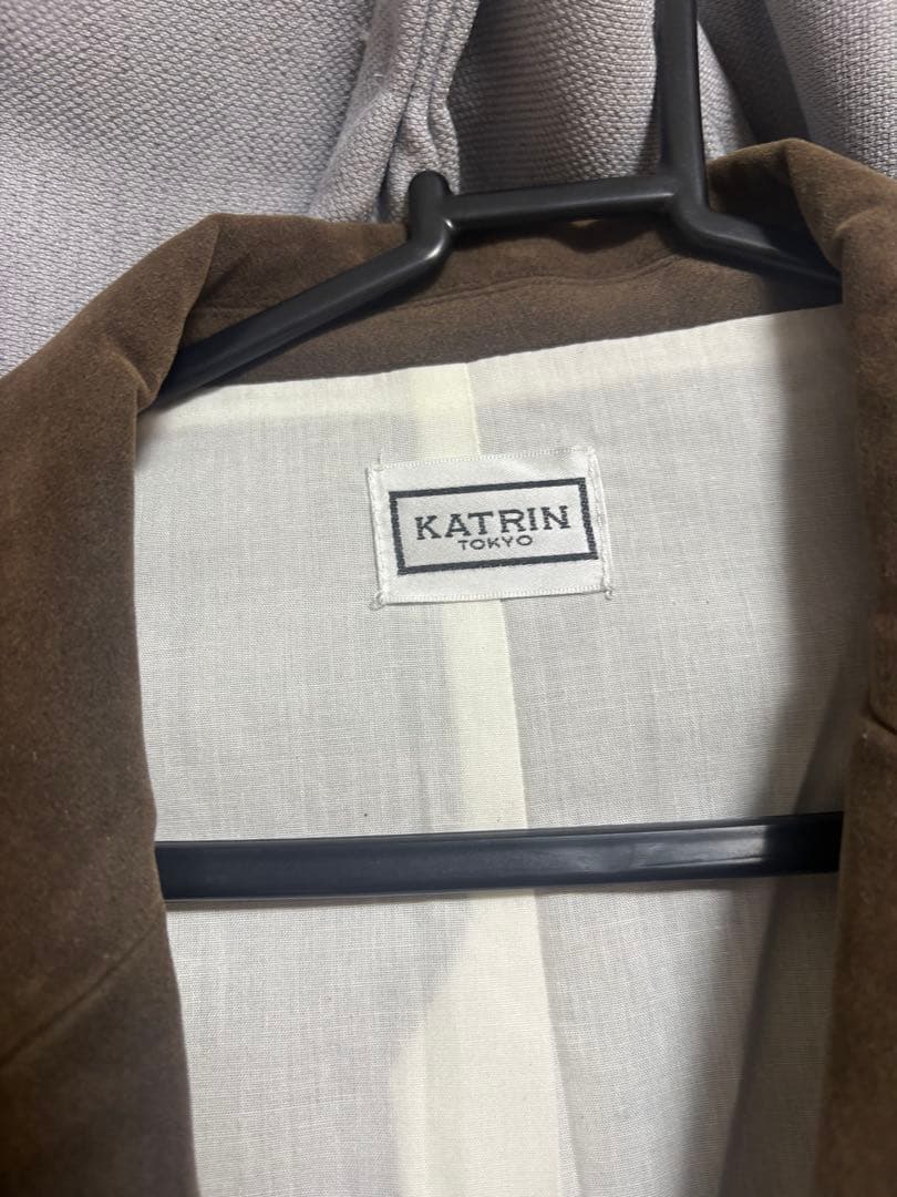 katrin tokyoスエードダッドジャケットsuede dad jacket