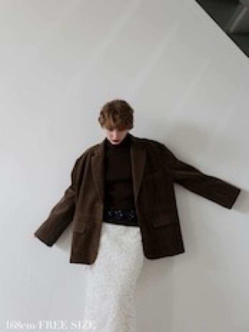 katrin tokyoスエードダッドジャケットsuede dad jacket