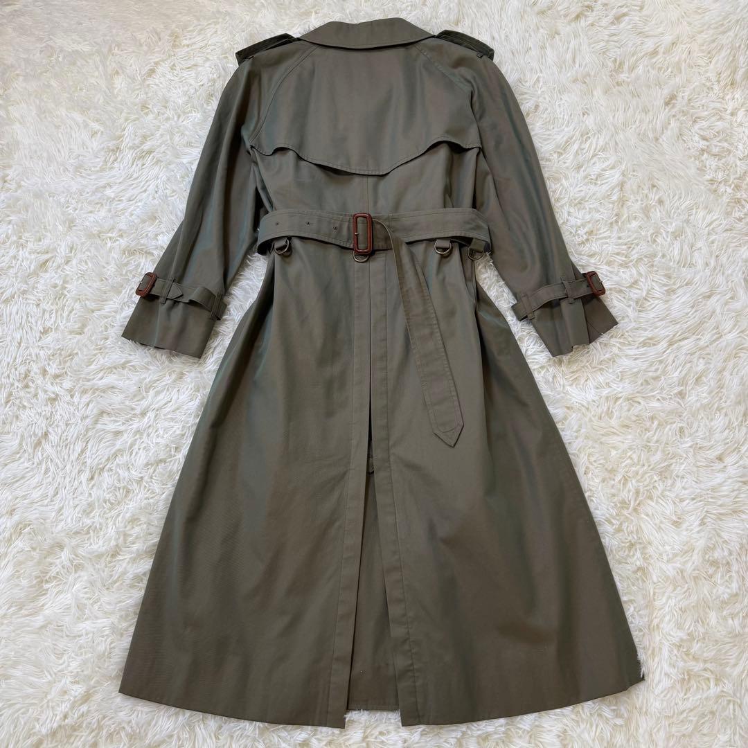 【美品】90s BURBERRY 白タグ ベルト ライナー付 トレンチコート
