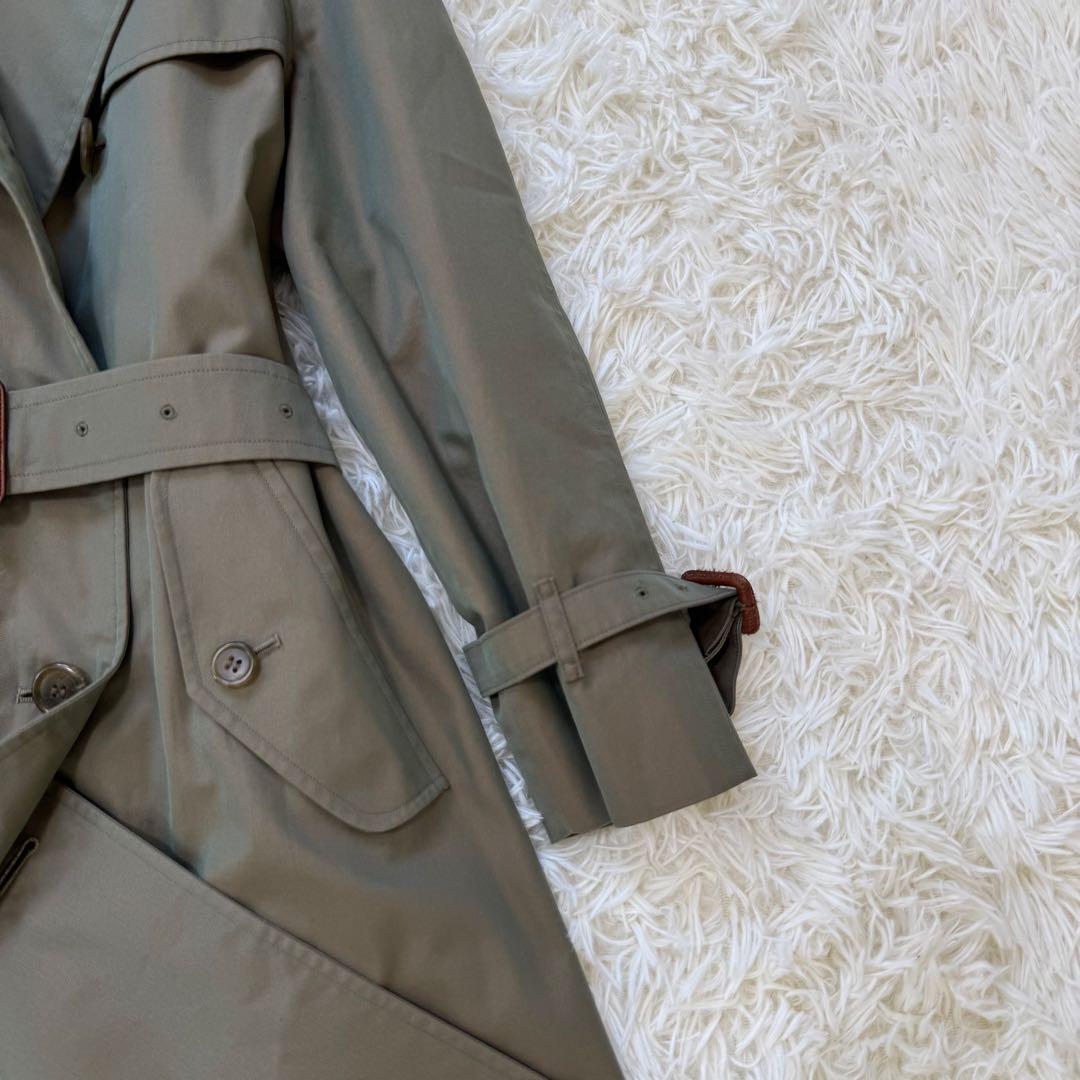 【美品】90s BURBERRY 白タグ ベルト ライナー付 トレンチコート