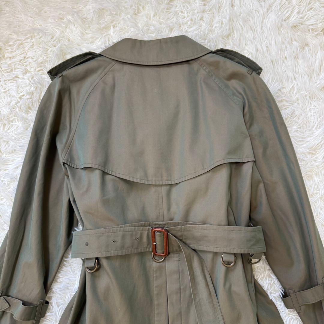 【美品】90s BURBERRY 白タグ ベルト ライナー付 トレンチコート