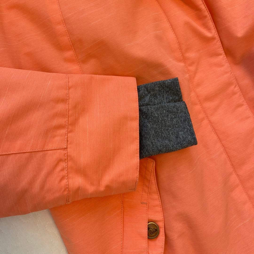 ROXY　スノーボードウェア M マウンテンジャケット　サーモンピンク　フード付