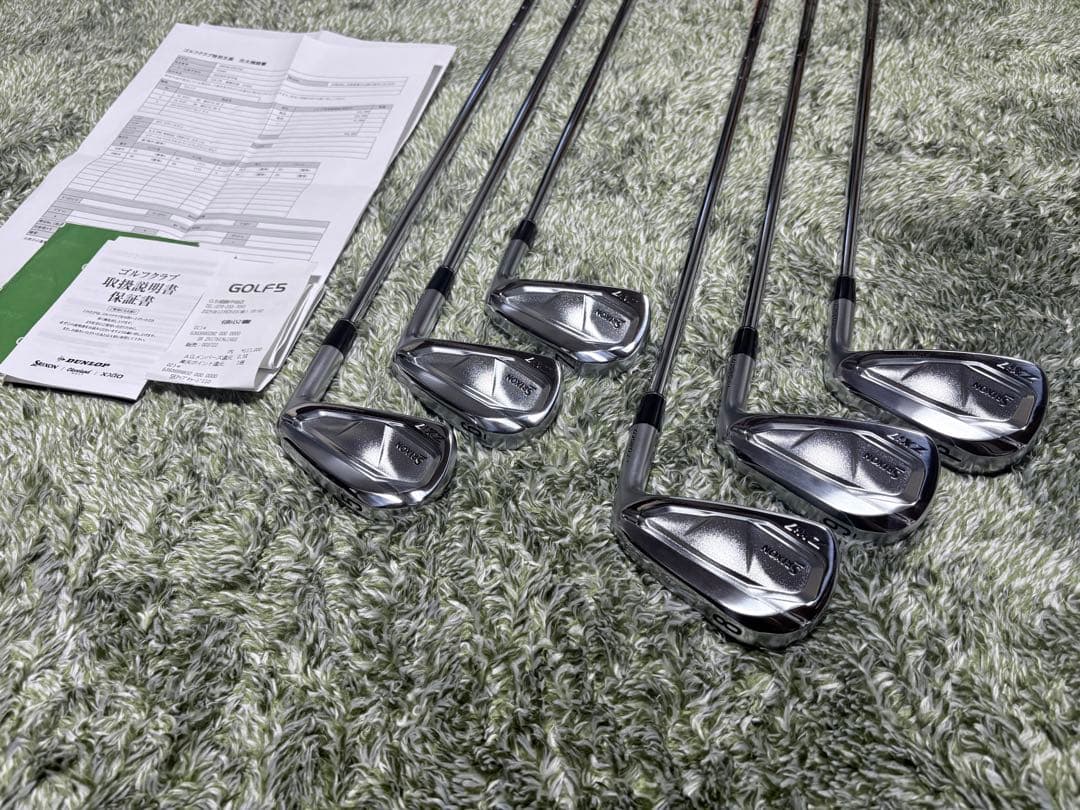 SRIXON ZXi7 アイアン　6本セット（5I〜PW）