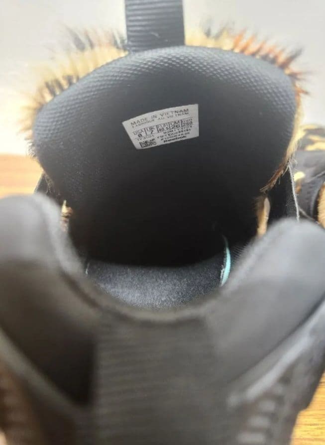 リーボック　インスタポンプフューリー　アニマルパック　豹柄