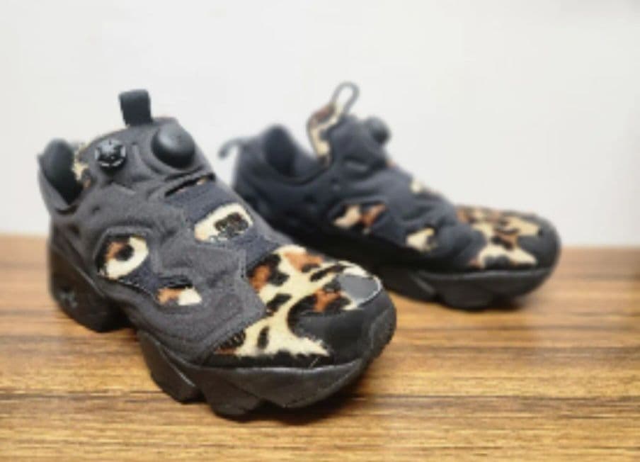 リーボック　インスタポンプフューリー　アニマルパック　豹柄