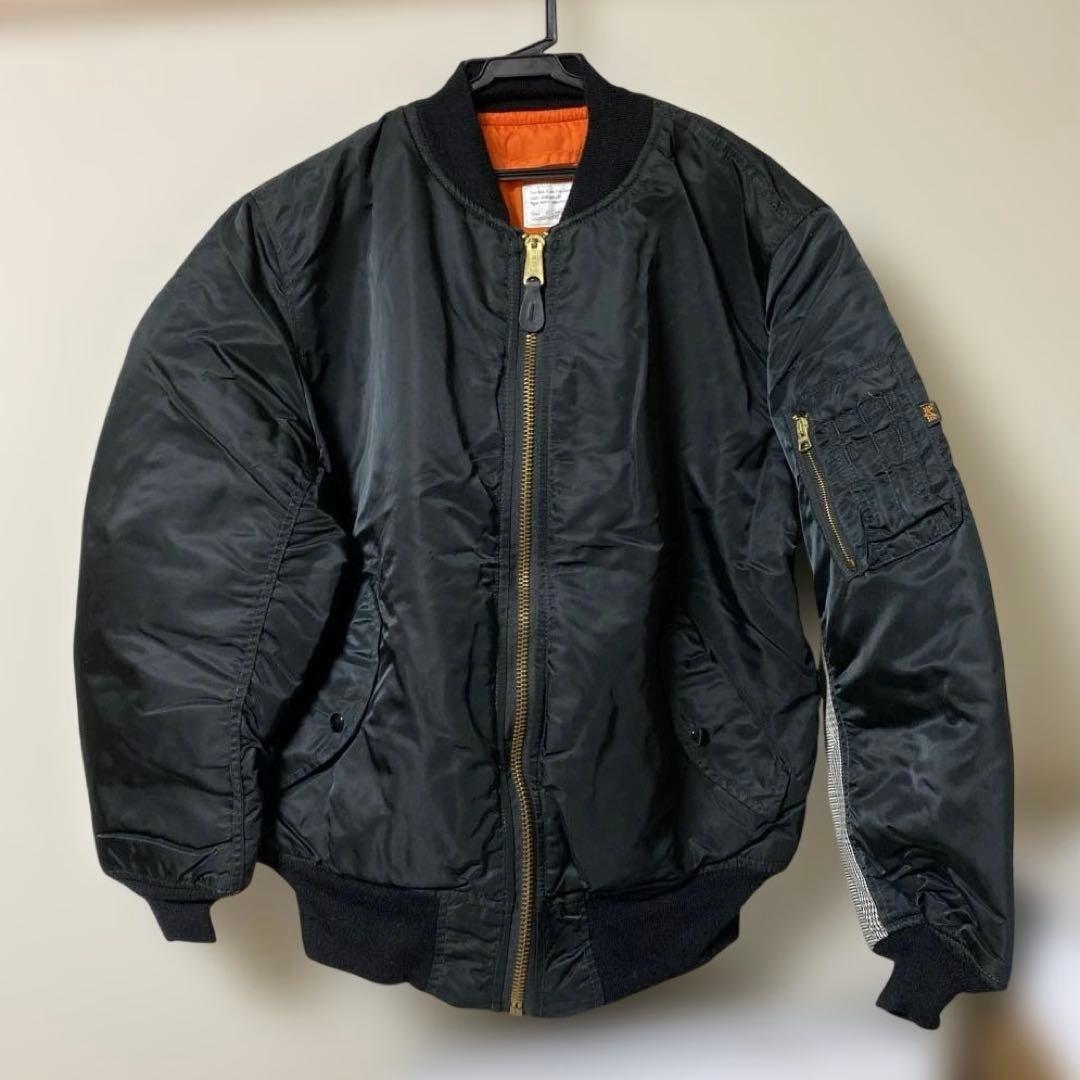 GOODENOUGH×EC×TOMO MA-1 白タグ グッドイナフ