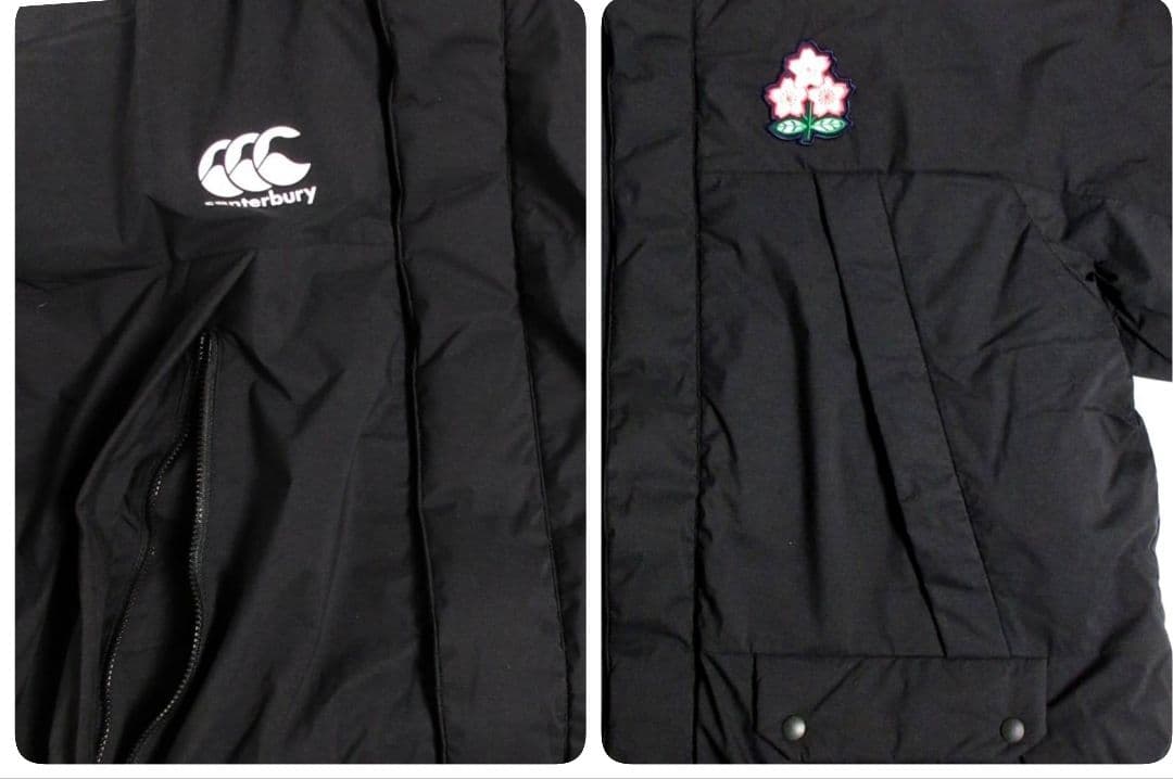 Canterbury 日本代表ラグビー コート ブラック
