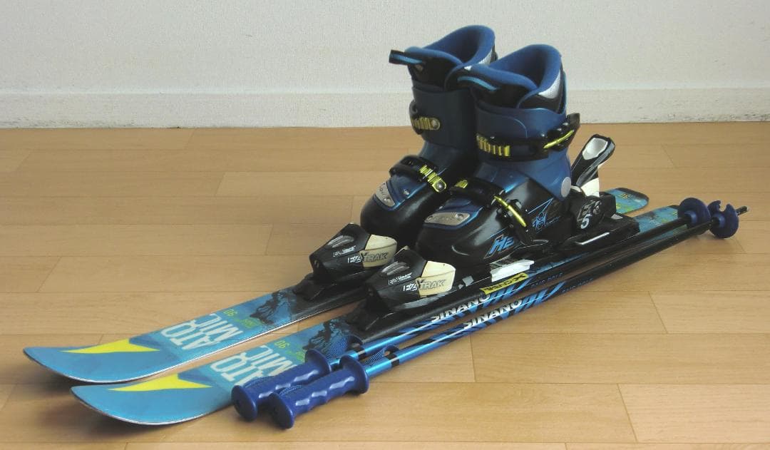 ■■1月限定■送料無料■アトミック■子供用スキーセット■板90■WAX済■