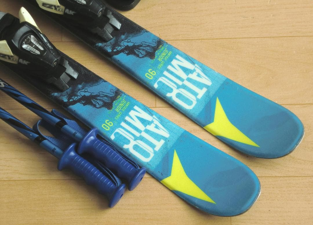 ■■1月限定■送料無料■アトミック■子供用スキーセット■板90■WAX済■